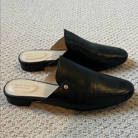 Cole Haan women’s  Black Slip-On Loafers - Picture 4 of 7